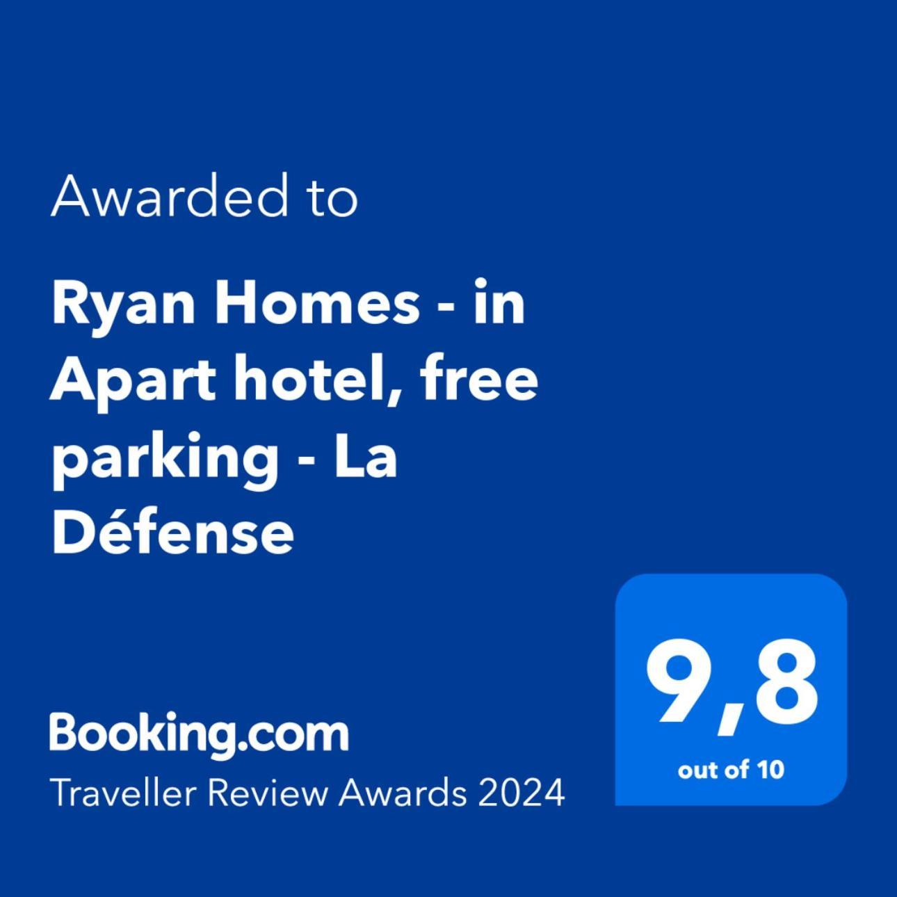 Apartment Ryan Homes - In Hotel, La Defense Courbevoie